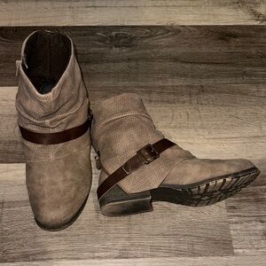 Jellypop Brown Ankle Boots